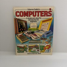 Usborne Guide To Computers Book 1983 Simple Introduction For Beginners Paperback
