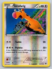 Girafarig 82/119 LP Phantom Forces Pokemon Reverse Holo