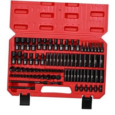  86PCS Master Impact Socket Set, 1/4'' Drive