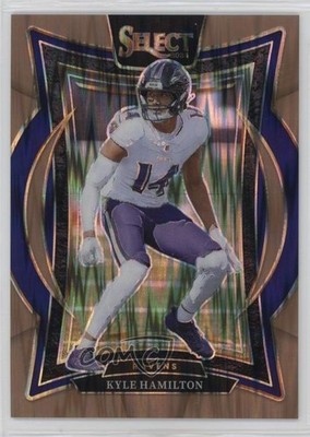 2024 Panini Select Concourse Copper Shock Prizm 52/299 Kyle Hamilton #78 2l4