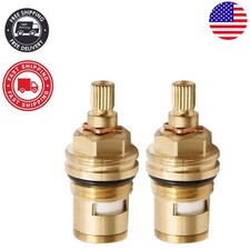 20-Tooth Spline Faucet Cartridge, Universal G1/2" Lead-Free for Bathroom/Kitchen