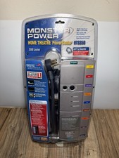 Monster Power Home Theatre Power Center HTS850 New In Box 2590 Joules Dual Mode