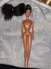Vintage Mattel Malaysia - Barbie Wet N Wild Kira Doll - 1989 - Nude / Unclothed