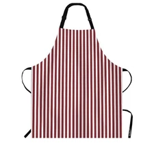 Beabes Light Blue Checkered Tartan Kitchen Apron Bib For Chef Restaurant Home