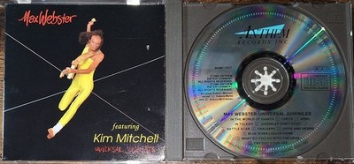 MAX WEBSTER feat. Kim Mitchell - UNIVERSAL JUVENILES  CD