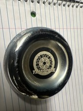 Tru True Spoke Hologram Wire Wheel Center Cap Hub Cover Chrome Metal 3.50 Od Z