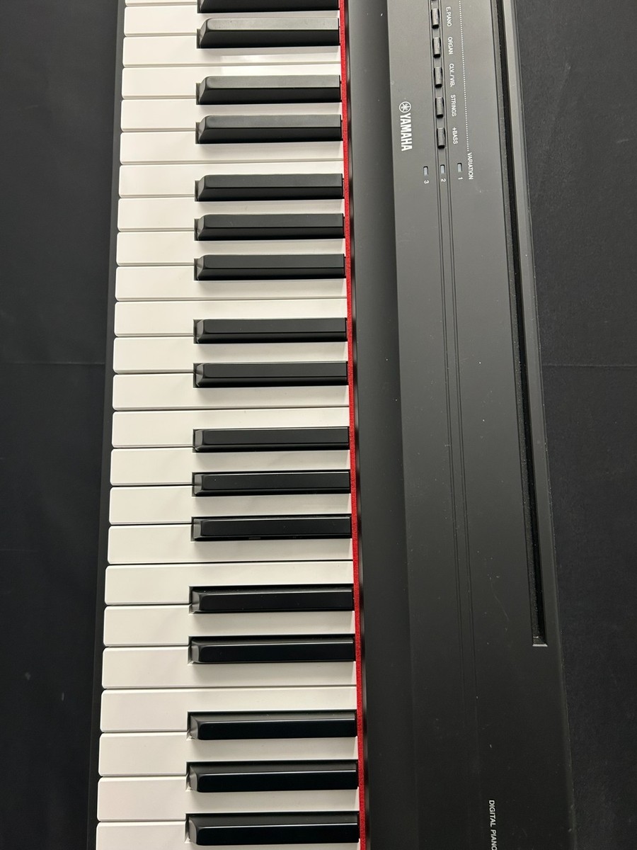 【未使用】YAMAHA / P-125B 電子ピアノ Amazon | ヤマハ YAMAHA 電子ピアノ Pシリーズ 88鍵盤 ブラック P-125B