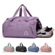Ladies & Girls Sports & Gym Holdall Bag Sport Travel Work Leisure Duffle Bag 45L