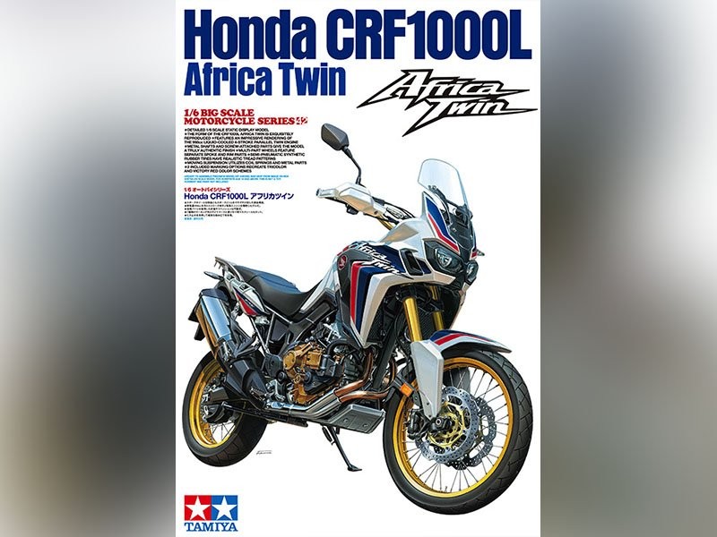 TAMIYA Honda CRF 1000L Africa Twin - échelle 1/6 - TAMIYA 16042