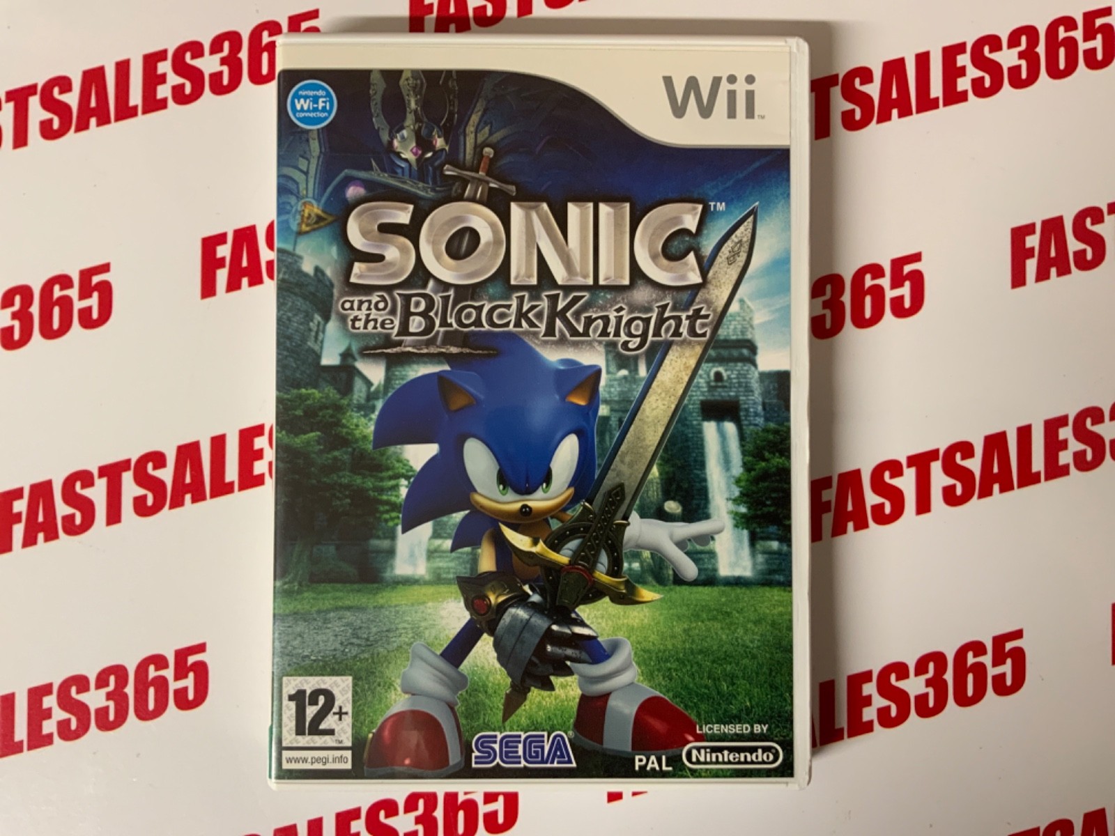 Sonic and the Black Knight (Nintendo Wii ) GREAT CONDITION.