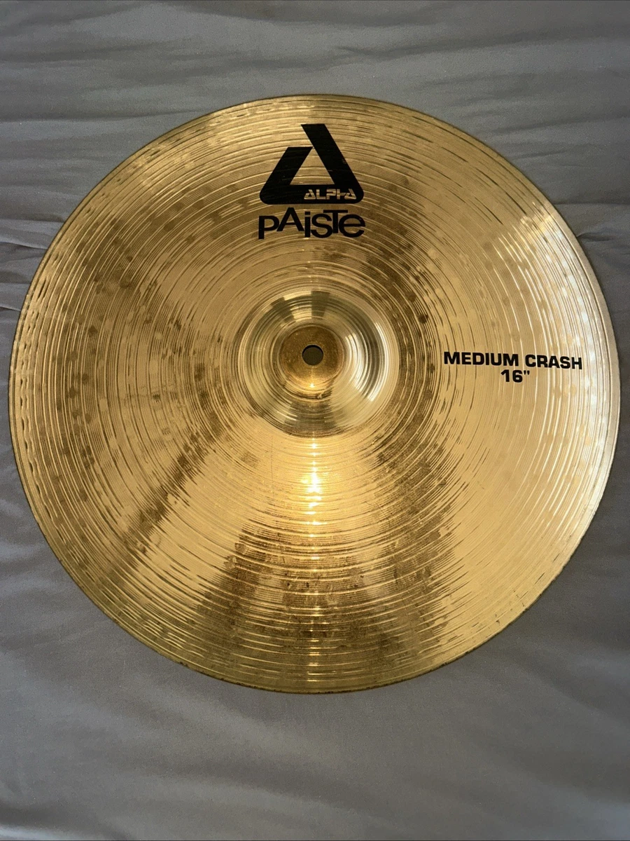 打楽器、ドラム ◎レア◎PAISTE ( パイステ ) ALPHA ROCK CRASH 19 
