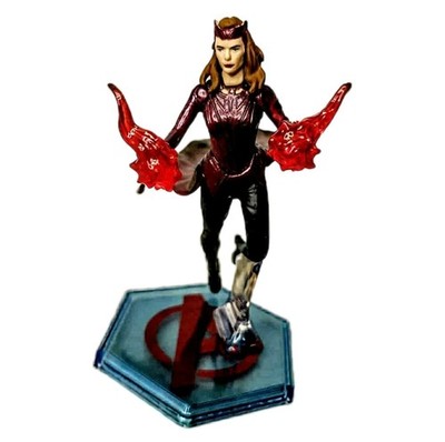 Marvel Scarlet Witch Action Figure Wanda Vision Superhero Village Cake Topper