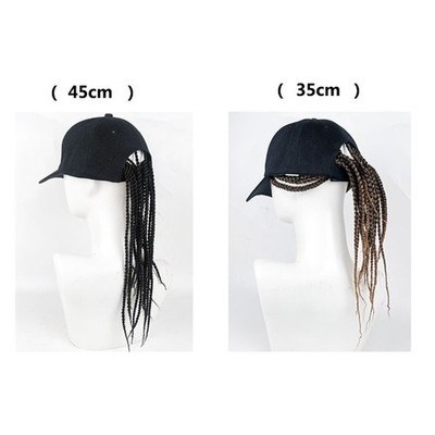 Fashion Unisex Women Baseball Cap Hat W/ Dreadlocks Wigs Hip Hop