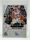 2024-25 Panini Pictographs White Mosaic #PM-GRM QUENTIN GRIMES (AUTO - #'d / 25)