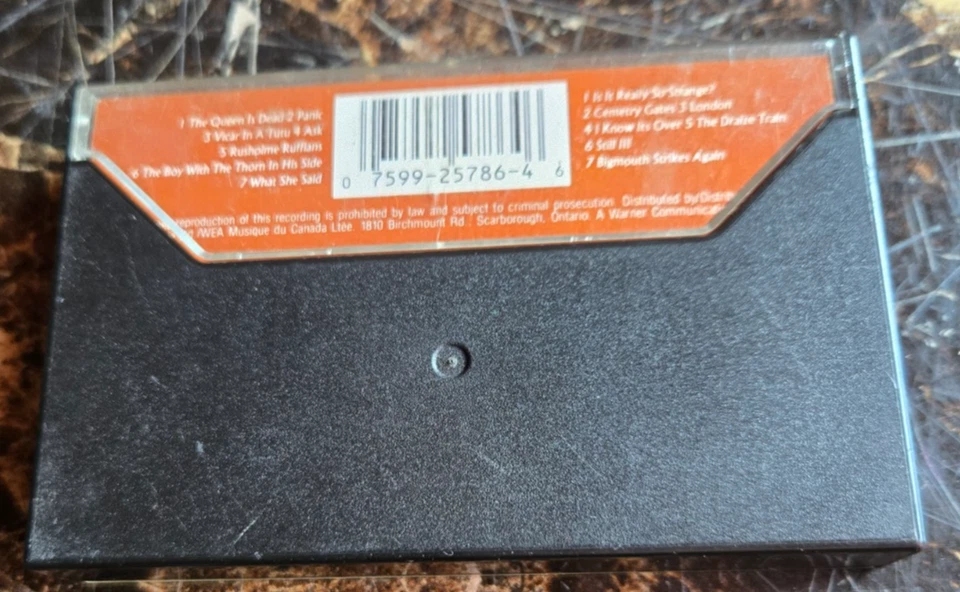 The Smiths Rank original 1988 canadian cassette - Image 2 of 3