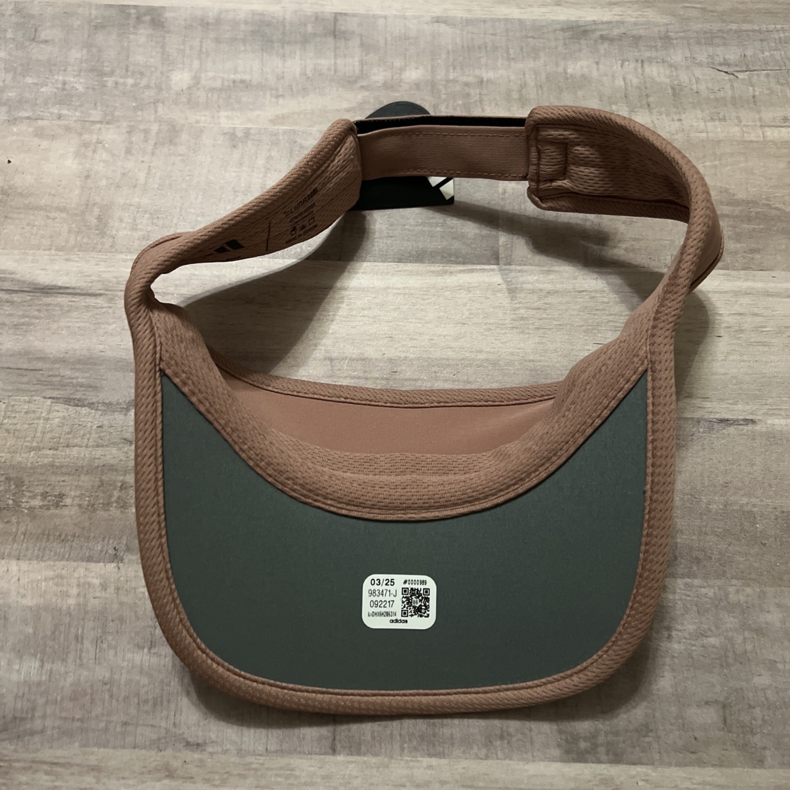 Adidas Women’s Superlite 3 Adjustable Visor Clay Pink Golf Tennis Running New thumbnail 3