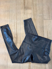 Lululemon Train High-Rise Tight 25" Matte Foil Matt Shine Black Size 4