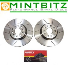 BMW Z4 [E86] 3.0si 06-09 Compatible Grooved Front Brake Discs and Pads
