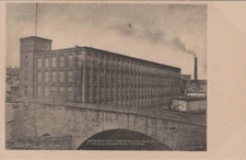 American Thread CO No 5 Mill Willimantic Connecticut CT Textile Postcard