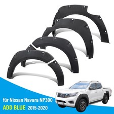 🔥für Nissan Navara NP300 D23 2015-2020 AD BLUE Kotflügel Verbreiterung Schwarz