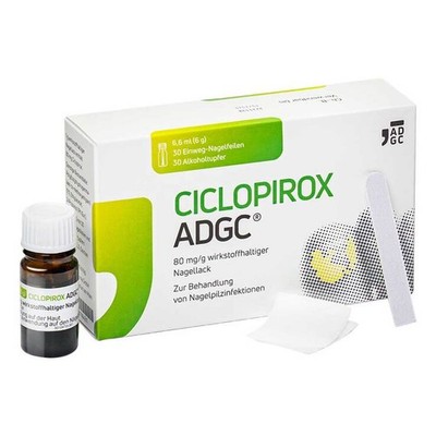 CICLOPIROX ADGC  80 mg/g wirkstoffhaltiger Nagellack · 6.6 ml · PZN 17184228