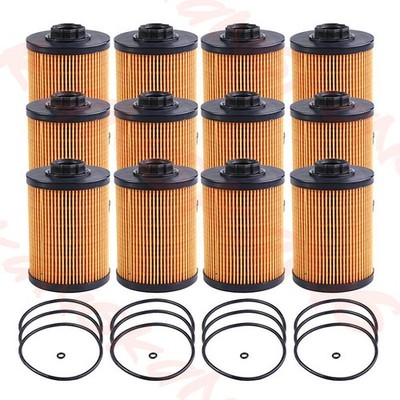 12X Fuel Filter 8982402800 PF46057 SN25158 For Isuzu Engine 4LE2T 4LE2X