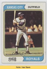 1974 Topps Amos Otis #65 READ d1f
