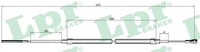 LPR Bremsseil Seilzug Feststellbremse C0069B FüR E36 BMW 3Er Touring 316 318 Tds