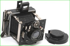  Kochmann Korelle P strut-folding camera w. Schneider Radionar 3.5/7.5cm lens