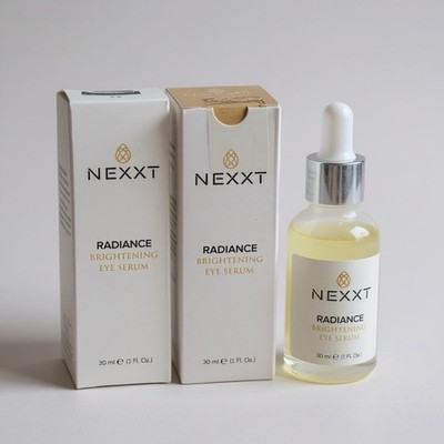 Nexxt Radiance Brightening Eye Serum 1 oz Lightens   Brightens   Firms   2  pk