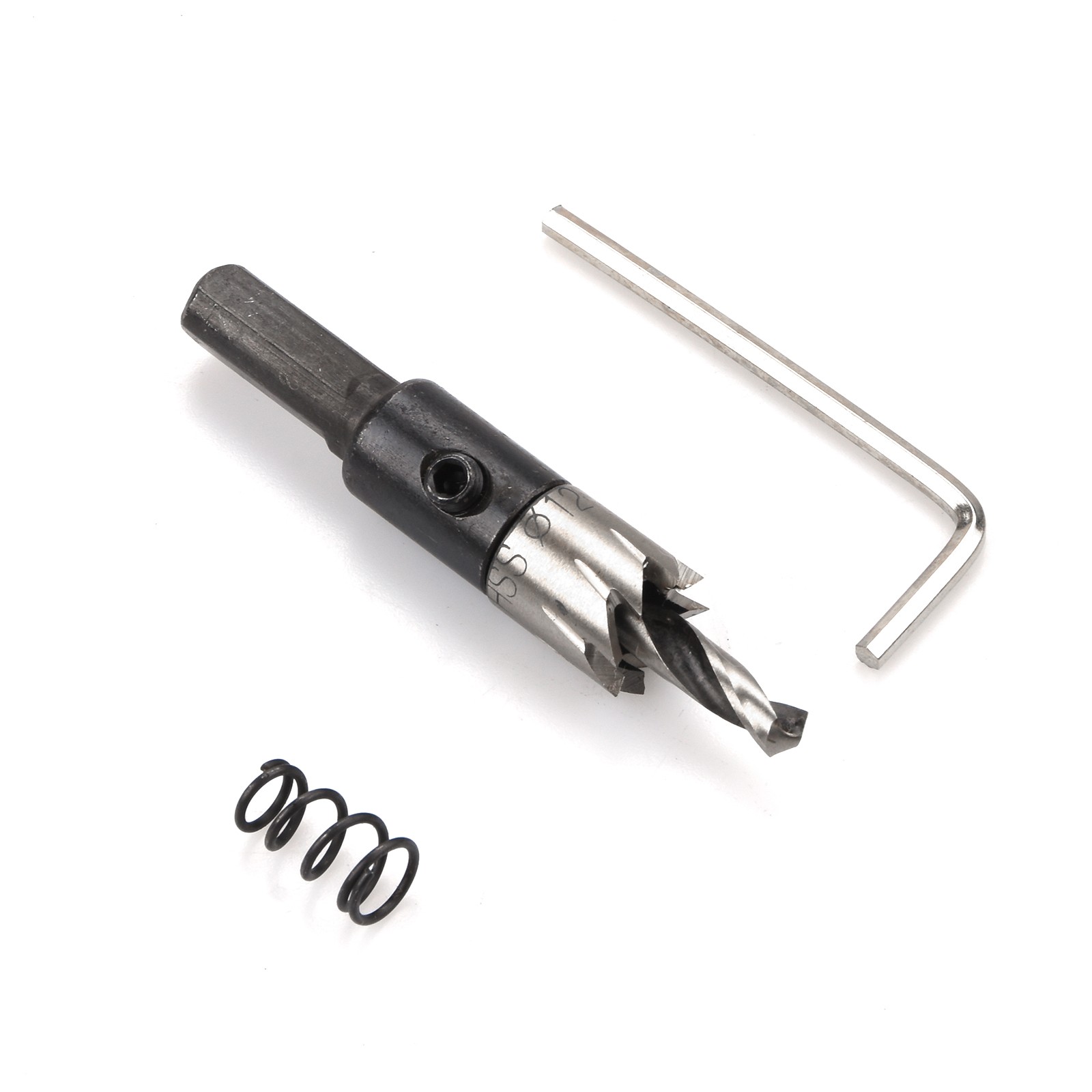 12mm HSS Drill Bit Hole Saw Tooth Set Stainless Steel Metal Alloy Cutter D