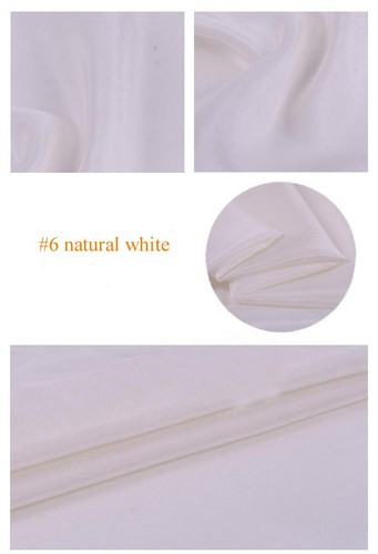 1 Yard Pure Mulberry Silk Linings Habutai Fabric Tissu - Picture 21 of 36