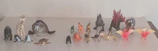 Lot of 19 Mixed Animals and Dinosaurs Toy Figures