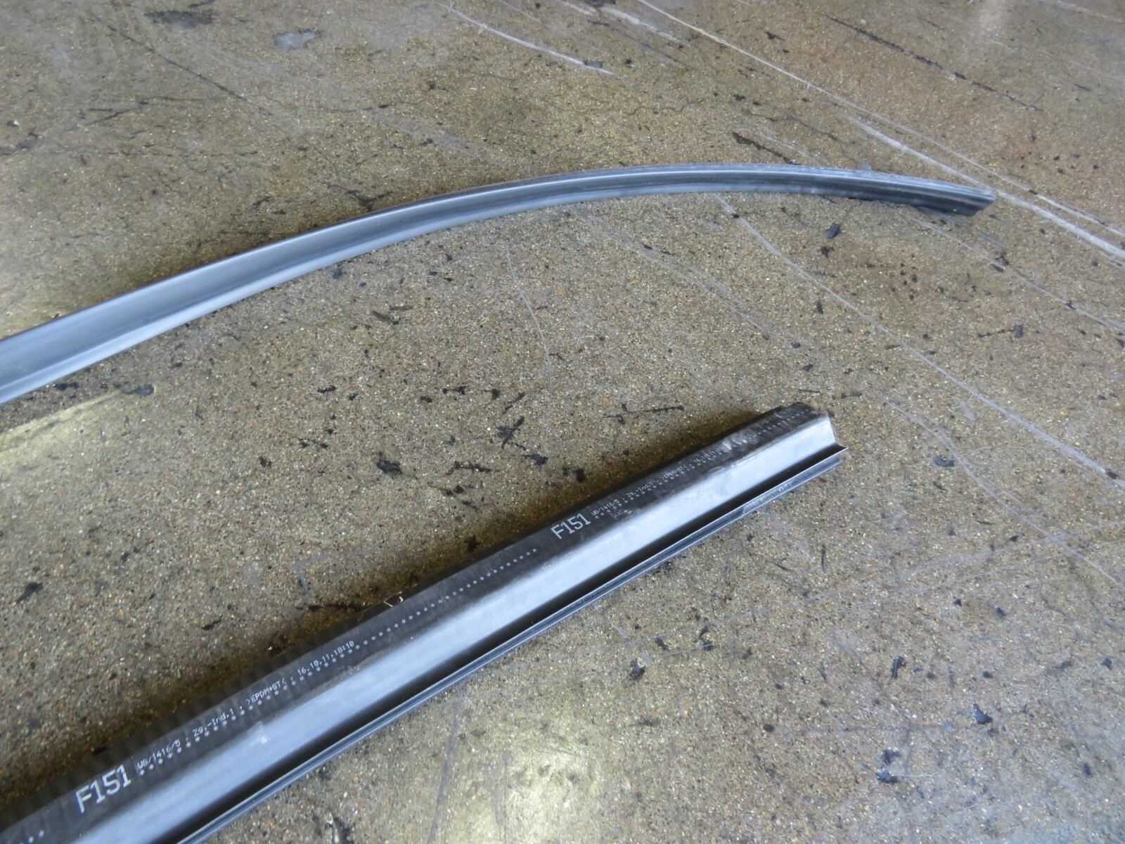 Ferrari FF, RH, Right, Interior Window Scraper Moulding, Used, P/N 84311900