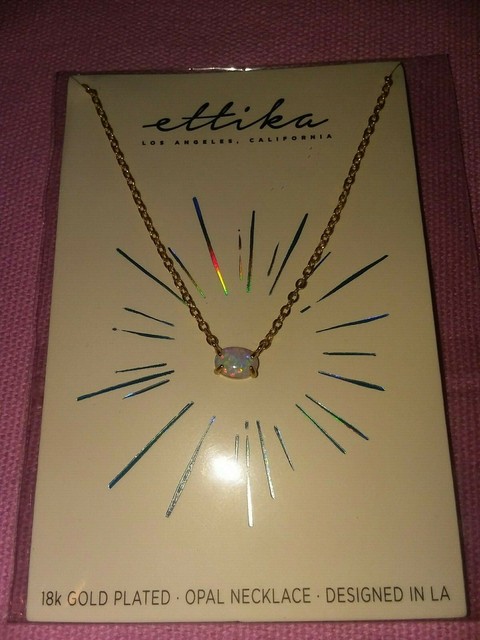 Opal Rose Necklace 