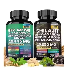 Dynamic Vitality Bundle - Sea Moss Multivitamin & Shilajit Power Combo