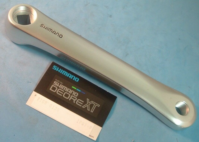 REPLACEMENT LEFT SIDE CRANK ARM BLACK 170mm OFFSET SQUARE TAPERED ALLOY NEW
