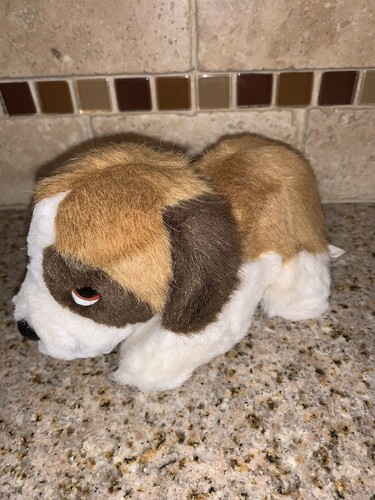VINTAGE Dakin BEETHOVEN ST. BERNARD DOG 8" Plush STUFFED ANIMAL Toy 1990's X5 - Picture 3 of 9