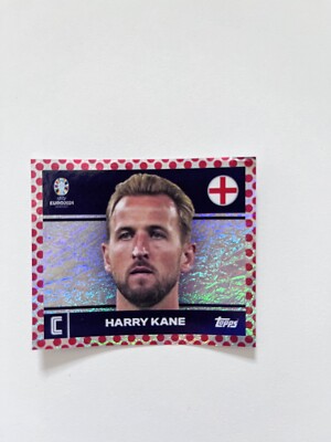 Topps Euro 2024 Sticker Harry Kane Euro border Mega Box exclusive  ENG 2