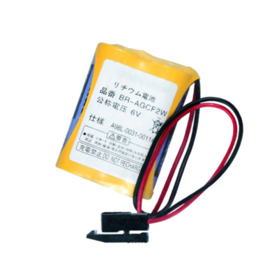 BR-AGCF2W 6V PLC Battery 2200mAh For FANUC System