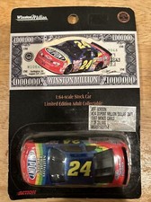 1997 ACTION JEFF GORDON CAR 24 WINSTON MILLION DOLLAR DATE SCALE 1/64 NIP