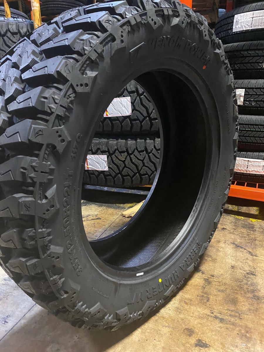 2 NEW 275/55R20 E Venom Terra Hunter M/T 275 55 20 R20 Mud Tires