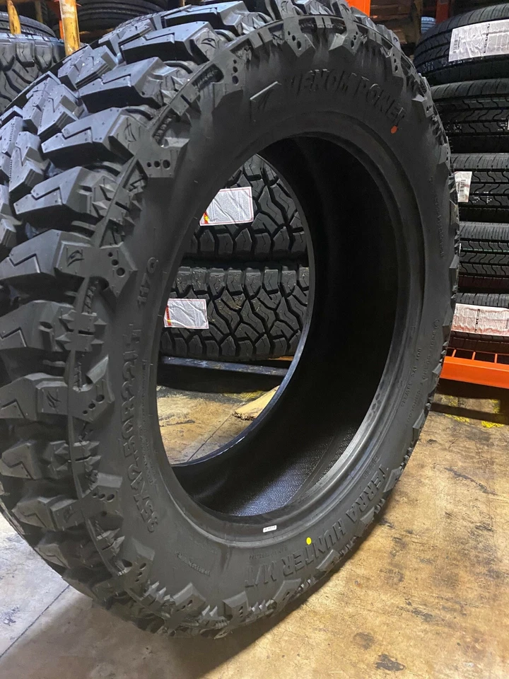 4 neumáticos de barro nuevos 285/55R20 E Venom Terra Hunter M/T 285 55 20 R20 MT 10 capas Foto 4 de 4