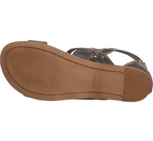 Roan By Bed Stu Bee Bosco Tan Gray Gladiator Women's Sandals Szs 6 6.5 7 8 - Picture 10 of 22