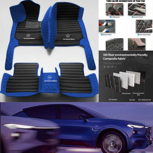For Toyota 4Runner 1995-2020 Car Floor Mats Anti-slip Custom Liners Carpets Rugs - Imagen 18 de 42