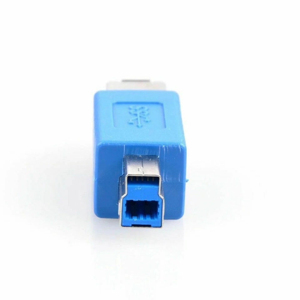 USB 3.0 B to Usb 3.0 B Data Adapter Connector For Printer Scanner Male to Female - Image 3 of 4