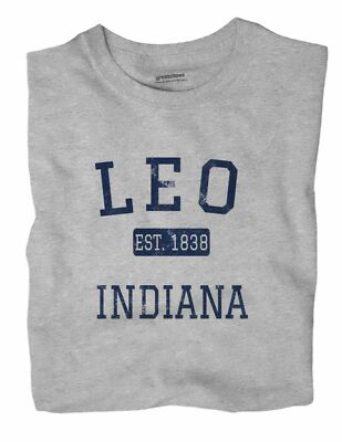 Leo Indiana IN T-Shirt EST | eBay
