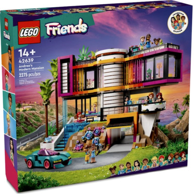 knm.0912 Lego Friends 42639 - Andrea's Modern Mansion NEW - FREE SHIPPING