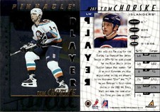 1997-98 Be A Player Autographs Die Cut #207 Tom Chorske - NM-MT AUTO 