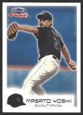 Masato Yoshii #221 2000 Fleer Focus  Colorado Rockies